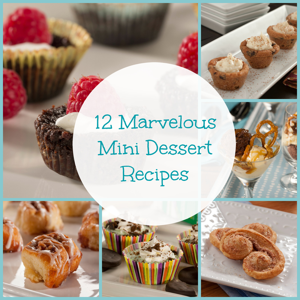 12 Marvelous Mini Dessert Recipes | MrFood.com