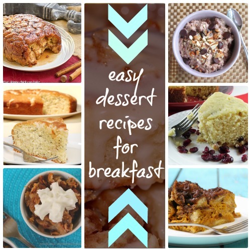 Easy Dessert Recipes for Breakfast