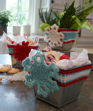 Wrapped in Crochet Holiday Tins