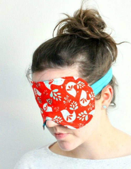 How To Sew An Oversized Sleep Mask