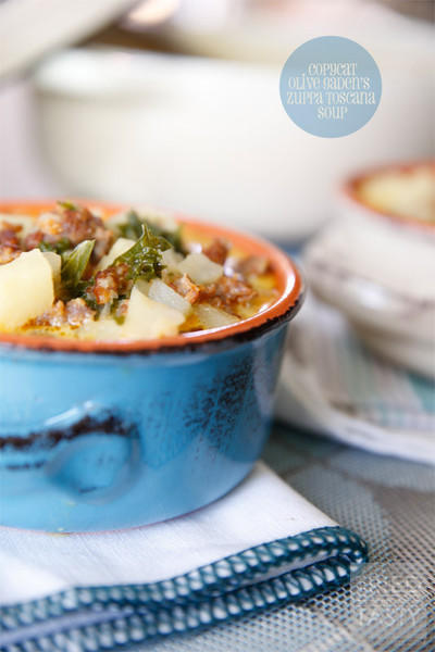 Copycat Olive Gardens Zuppa Toscana Soup