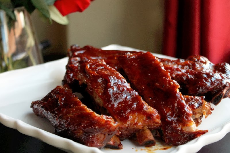 Slow Cooker Sticky Ribs