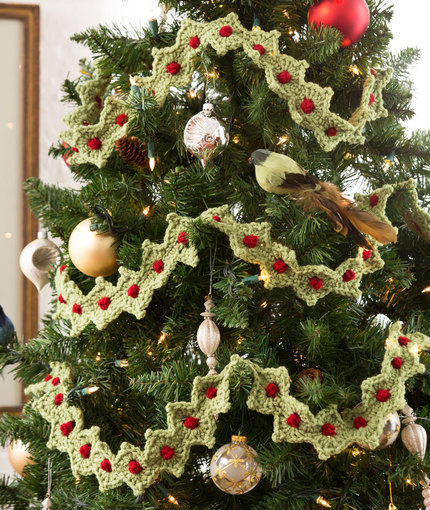 Xmas Garland Bunting Crochet Christmas Decorations