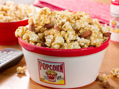 Caramel Nut Crunch Popcorn