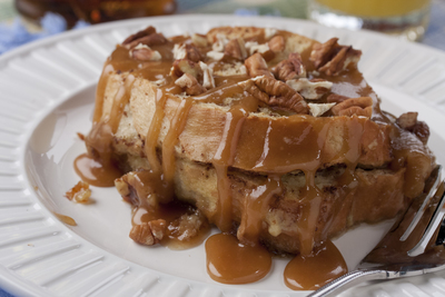 Caramel Pecan French Toast