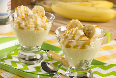 Caramel Sea Salt Banana Pudding