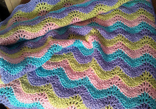 Pastel Heaven Baby Blanket