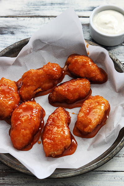 Honey Chipotle Chicken Wings