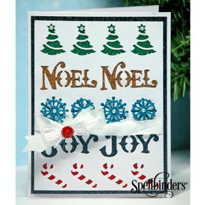 Glittered DIY Holiday Cards
