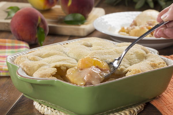 Cookie Peach Cobbler