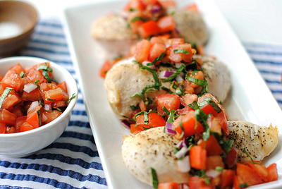 Bruschetta Chicken Breasts