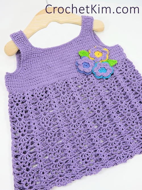 Bouquet Crochet Baby Top