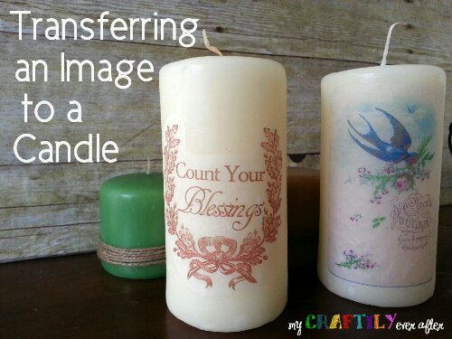 Candle Image Transfer 