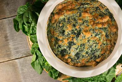 Healthy Spinach Bake