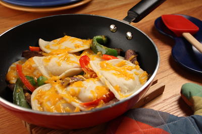 Cheesesteak Pierogies