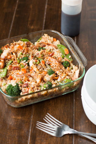 Sweet Teriyaki Chicken Casserole