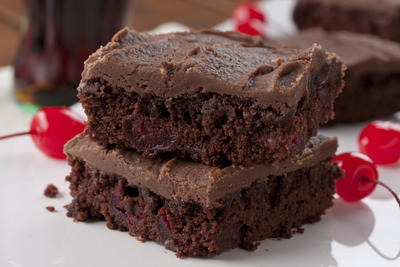 Cherry Cola Brownies