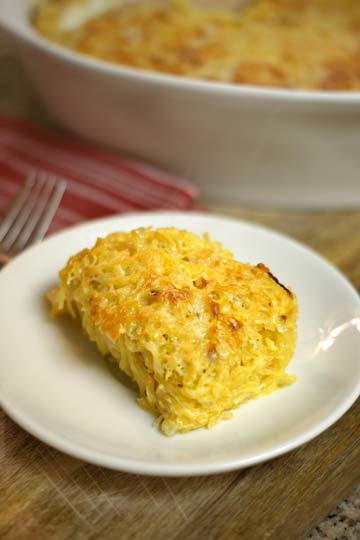 Spaghetti Squash Hash Brown Casserole