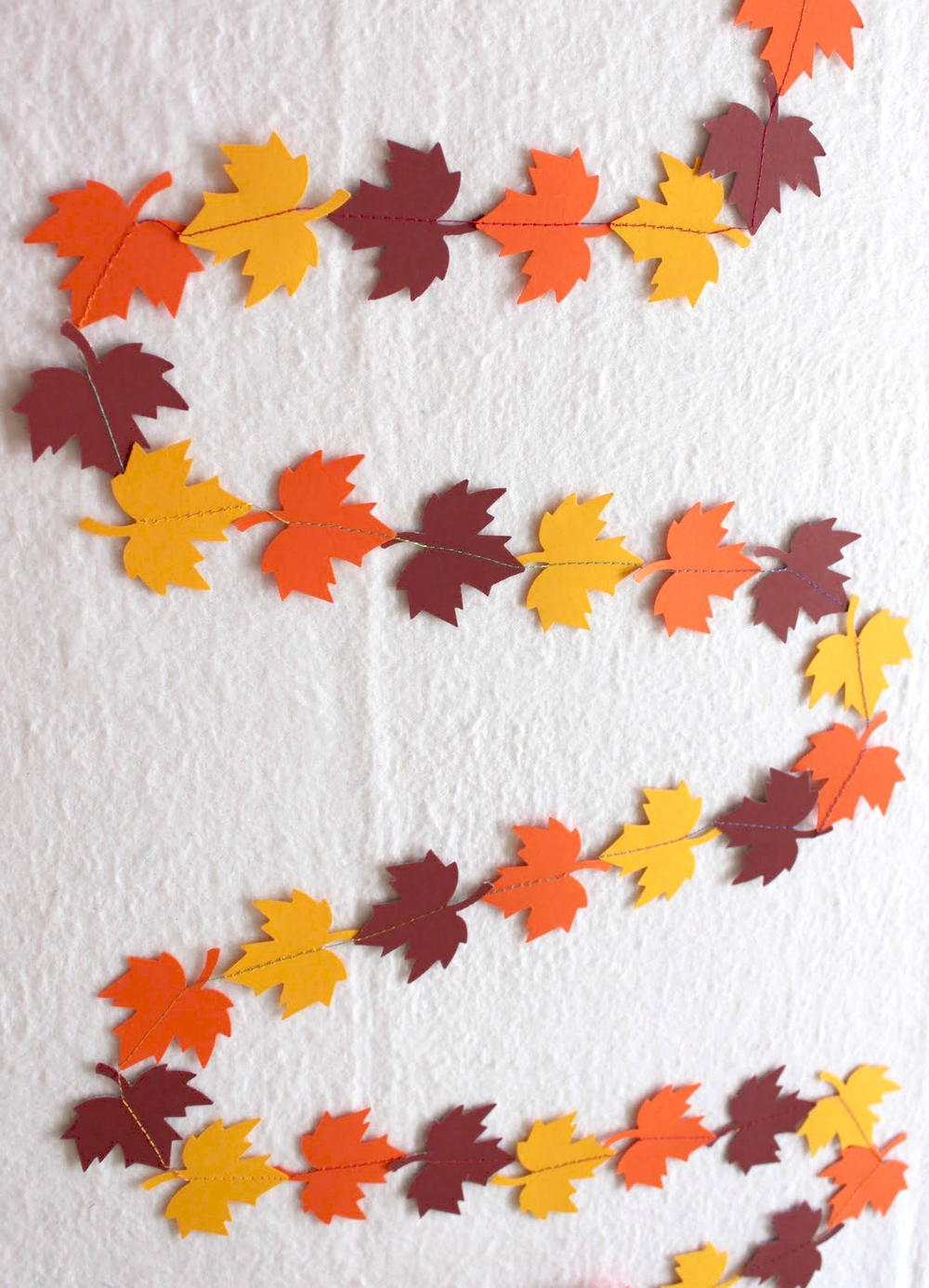 Bulk Fall Leaf Garland at Peggy Hodges blog