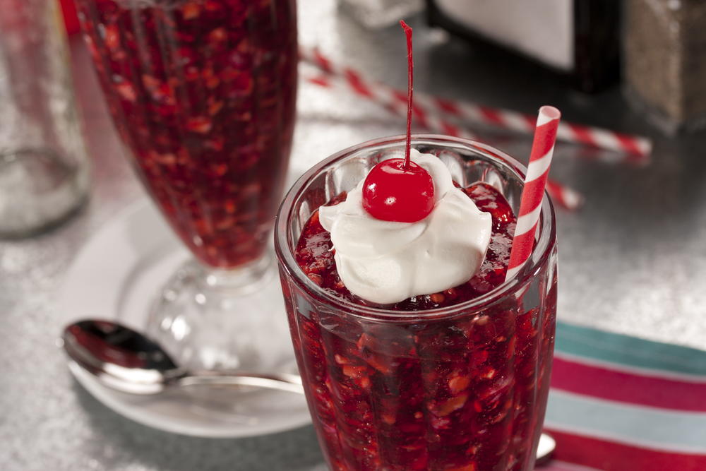 Cherry Cola Parfaits MrFood.com Cherry Cola Parfaits MrFood.com