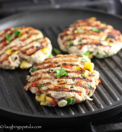 Tropical Chicken Burgers