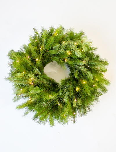 Evergreen DIY Christmas Wreath