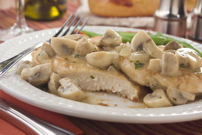 Herbed Chicken and Mushrooms