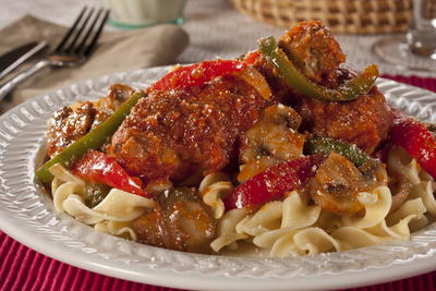 Chicken Noodle Cacciatore