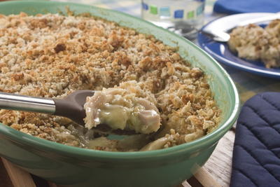 Chicken and Stuffing Casserole