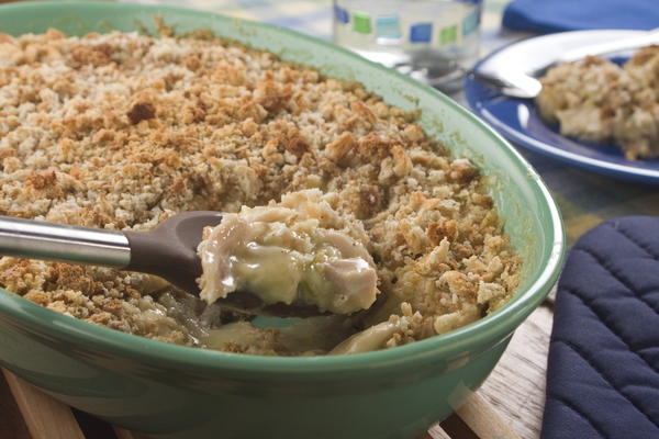 Chicken and Stuffing Casserole