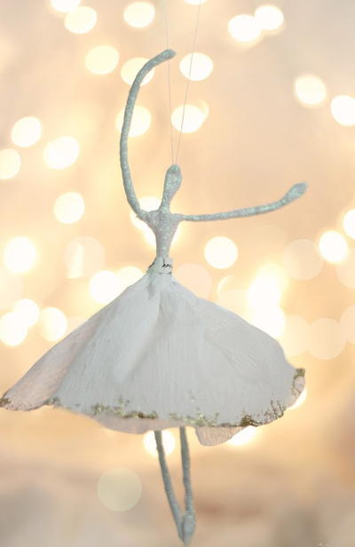 Ballerina DIY Christmas Ornament