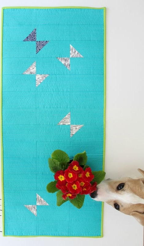 Aquamarine Table Runner Pattern