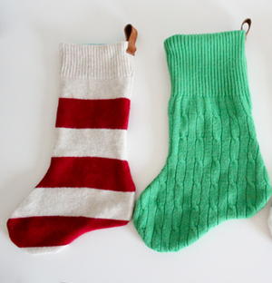 Spiffy Sweater DIY Stockings