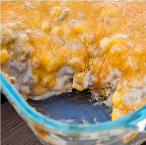Beef and Cheese Tater Tot Casserole