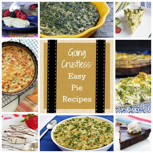 Going Crustless: Easy Pie Recipes