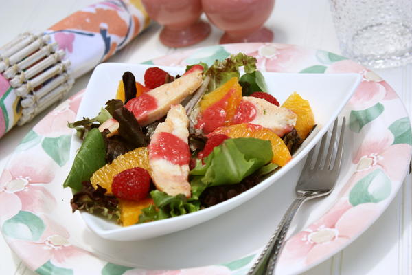 Chicken Raspberry Salad