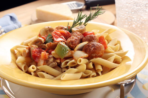 Chicken Sausage Cacciatore