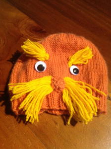 The Lorax Knit Hat