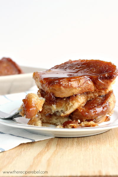 Light Overnight Caramel French Toast