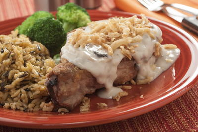 Mushroom Pork Chops