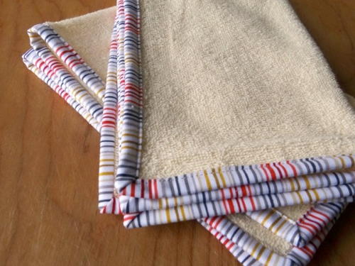 Cotton Terry Cloth Fingertip Towels