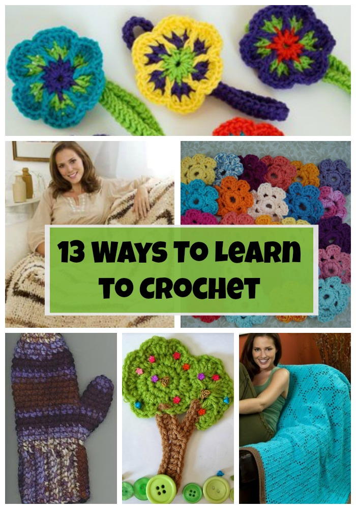 13 Ways To Learn to Crochet