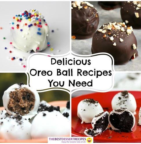 Delicious Oreo Desserts: 8 Oreo Balls Recipes | TheBestDessertRecipes.com