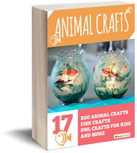 Animal Crafts: 17 Zoo Animal Crafts, Fish Crafts, Owl Crafts for Kids, and More eBook