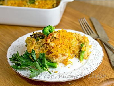 Copycat Cracker Barrel Cheesy Chicken and Broccoli