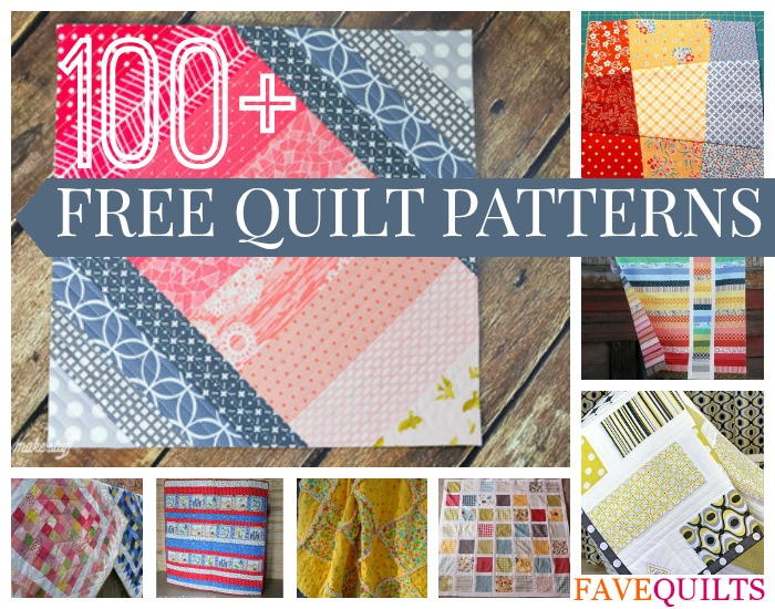 100+ Free Quilt Patterns For Your Home | FaveQuilts.com