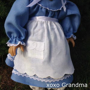 Free Apron Pattern for a Doll