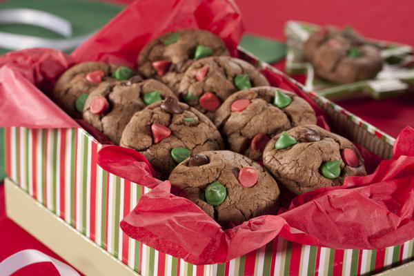 Chocolate Candy Cookies