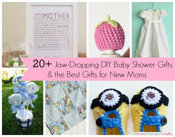 DIY Baby Shower Gifts and Gifts for New Moms