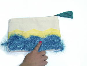 Glitter Pencil Case